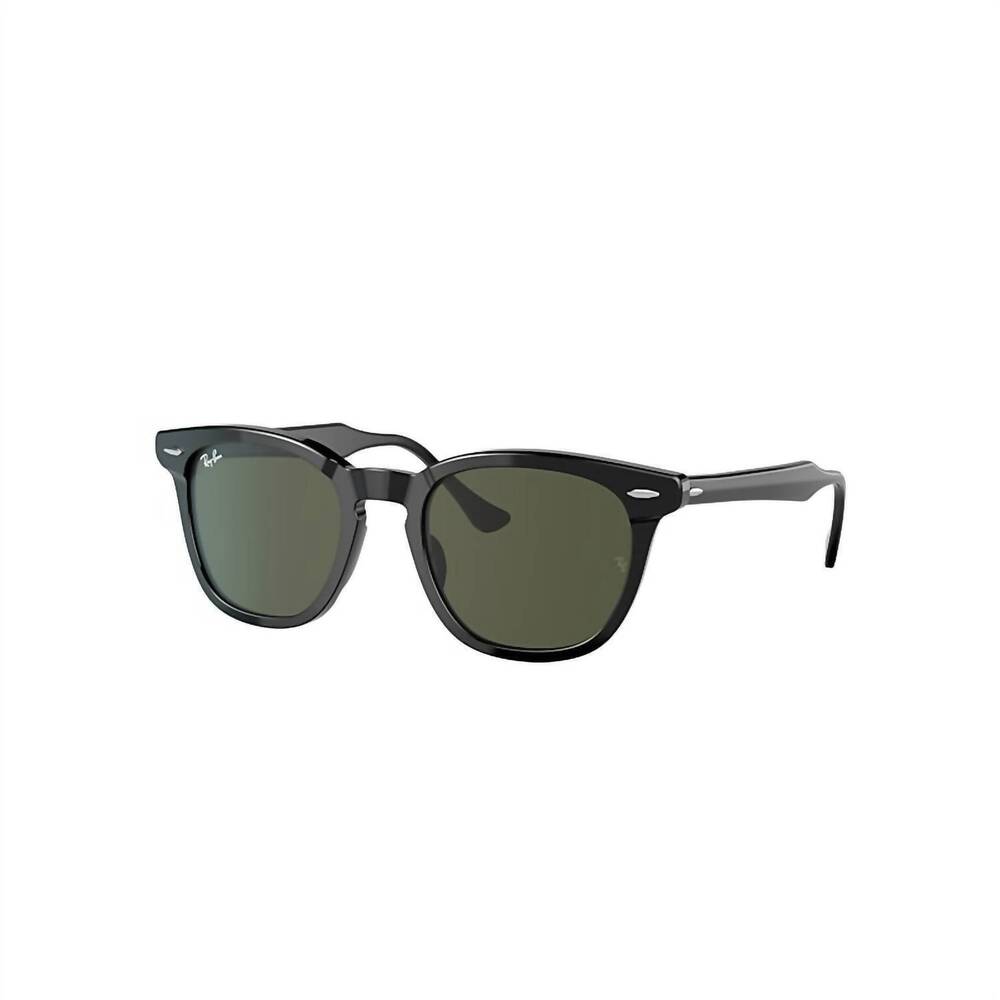 NEW RAY BAN unisex - hawkeye sunglasses in black green